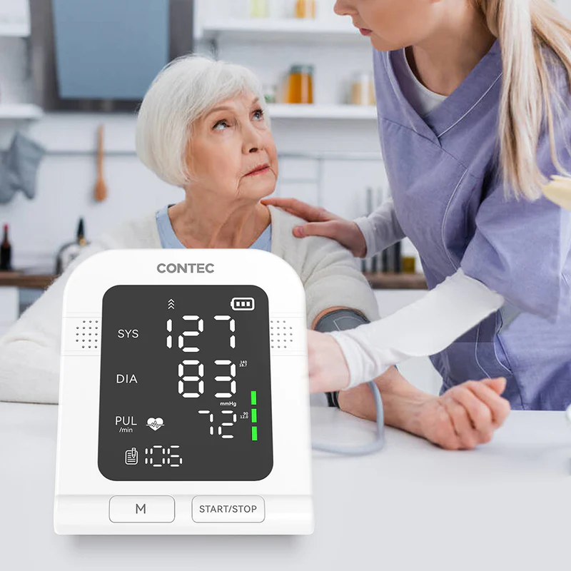 Digital Wrist Blood Pressure Monitor – Smart Heart Rate & Pulse Meter